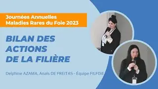 Bilan des actions de la filière - JAMRF 2023