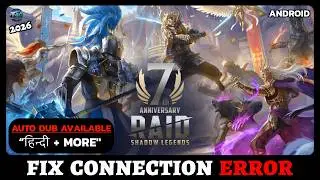 How to Fix Connection Error in Raid Shadow Legends (2026)?