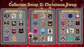 COLLECTIBLE SWAP 11 #CS11 "" THE CHRISTMAS SWAP UNBOXING"