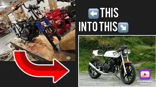 2stroke Street Bike build has begun. 1974 Yamaha RD250