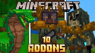 Los 10 Mejores Addons para Minecraft Pe/Bedrock 1.21+ 😲