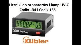 Liczniki do ozonatorów i lamp UV-C    Codix 134 i Codix 135