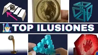 🤷‍♂️NO todo lo que vemos es REAL 👉 ILUSIONES Ópticas con IMPRESION 3D