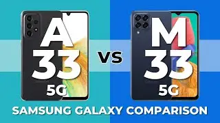 Samsung A33 5G vs M33 5G | Samsung Galaxy Specs Comparison | Smartphone Release 2022