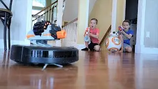 Nerf War: Sneak Attack on Whiteout's Robots
