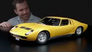 Lamborghini Miura P400 S Hachette 1/8 Presentation