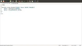 PHP Thumbnail Image Generator 208 Part 1