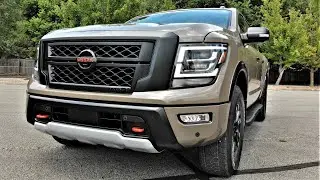 2020 Nissan Titan PRO-4X Crew Cab 4K UHD 360 Exterior View (Baja Storm)
