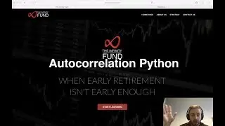 S&P500 Autocorrelation in Python