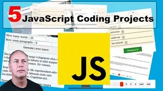 5 JavaScript Coding Projects from Scratch Course