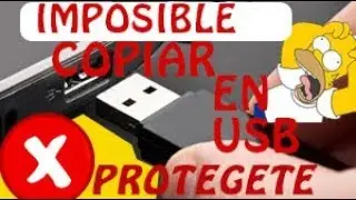 Como Impedir que Copien  Información  de MI COMPUTADOR A USB