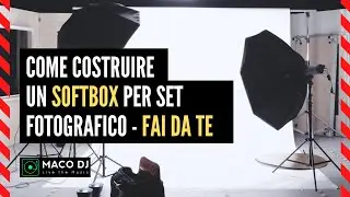 Come costruire un Softbox per set fotografico -  Fai Da Te