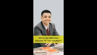 The Simple Difference Between If and Whether | English Online | English Teacher | English Lessons