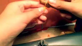 Туфли из резинок