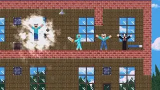 Noob vs Pro vs Hacker vs Herobrine 5