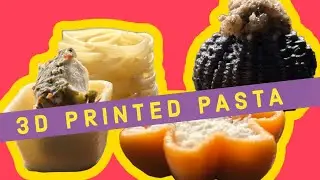 Lets try some...3D PRINTED PASTA?!?!?!
