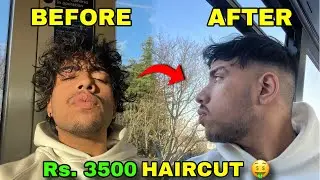 Rs.3500 KO KAPAL KATE LONDON MA 😱🤑|| CHEAP PLACE TO CUT HAIR IN UK 🇬🇧