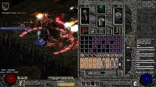 [PD2S10] Project Diablo 2 WORLD FIRST SORCERESS DIFFICULTY 1 NEW Fight Lucion