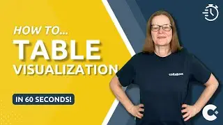 How To Use The Table Visualization In Power BI