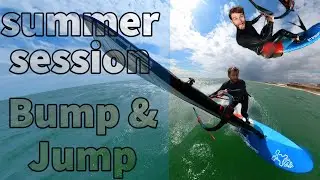 Hayling Island bump & jump, burn & turn session the Kode 105L