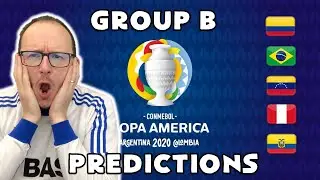 2021 Copa America Predictions - Group B - Predicciones Copa América