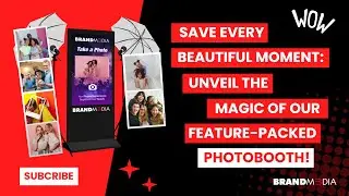 Save every beautiful moment: Unveil the Magic of Our Feature-Packed Photobooth! Brand M3dia