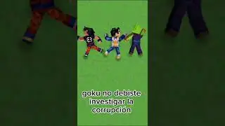 goku no deviste investigar la corrupcion en mexico #goku #vegeta #memeball #minecraft eh vuelto ;)