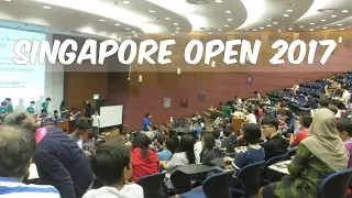 Rubik's Cube Competition: Singapore Open 2017