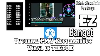 Tutorial PMV Kinemaster pake lagu KOPI DANGDUT 🔥 Udah di sedian beat nya, EZ banget!