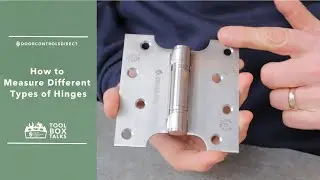 How to Measure Different Types of Hinges for a Door