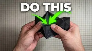 【EASY / with Captions】Fold This Fun Origami Camera in Minutes! (Action Origami)
