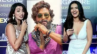 I would like to work with Allu Arjun - Tejaswi Madivada | Malvika Sharma shined on the red carpet
