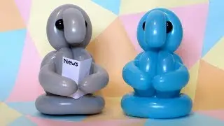 Homunculus loxodontus (the one who is waiting) out of balloons (Subtitles)