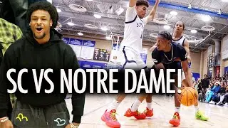 Bronny James Witnessing Bryce James vs Mercy Miller Epic Game from Front Row