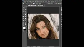Paint peeling effect Photoshop shorts 