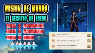 EL SECRETO DE EREBO MISION DE MUNDO / CONSIGUE 03 LOGROS SECRETOS / GENSHIN IMPACT ENKANOMIYA 2.4