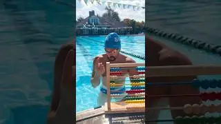 When counting the workout is harder than swimming the workout…