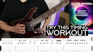 Killer 6 Minute Guitar Timing Workout (Metal/Rock Edition) W/ TAB