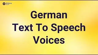 German Text To Speech