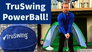 THIS TRANING AID WILL IMPROVE YOUR GOLF SWING | TruSwing Powerball review