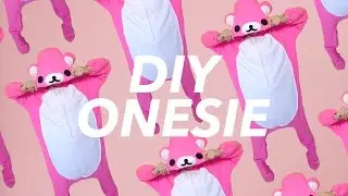 DIY Onesie! (Kigurumi Rilakkuma style) | WITHWENDY