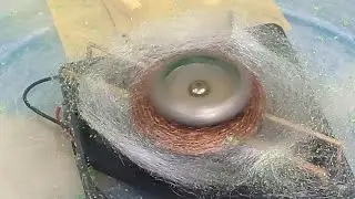 Cotton Candy Maker Using Induction Heater & DC Fan [experiment]