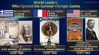 World Leaders Who Opened the Summer Olympic Games