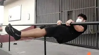 Meu Treino de Front Lever - Pull Ups e Press #01