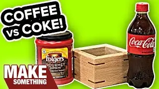 Wood Staining: Coca Cola vs Coffee