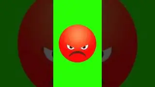 angry imoji green screen animation 