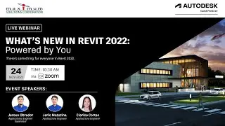 What's New in Revit 2022: Powered by You Webinar