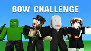 ROBLOX BEDWARS BOW CHALLENGE!
