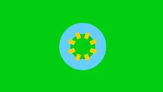 neon motion animation green screen