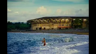 The kid the beach and the Stadium.
